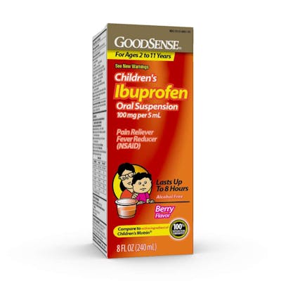 Children's Ibuprofen Oral Suspension - Berry, 8 oz