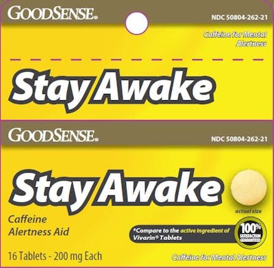 Stay Awake Tablets - 200 mg, 16 Count