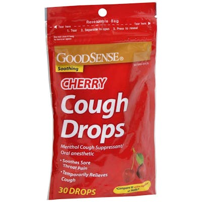 Cough Drops - 30 Count, Cherry