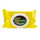 Max-Strength Medicated Hemorrhoidal Wipes - Witch Hazel, Aloe, 48 Pack image number null