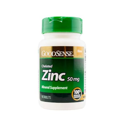 Zinc Chelated Tablets - 90 Count, 50 mg