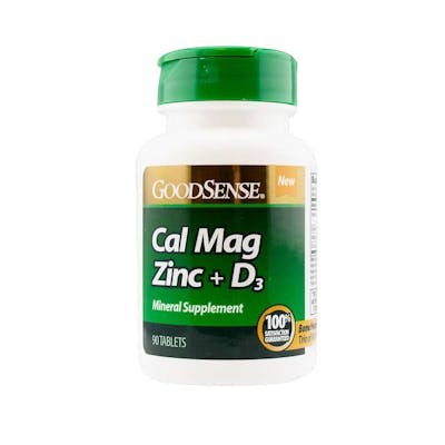 Cal Mag Zinc + D<sub>3</sub> Tablets - 90 Count