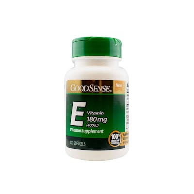 Vitamin E SoftGels - 100 Count, 180 mg