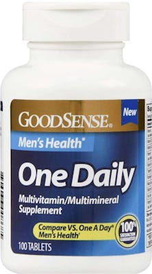 GoodSense Men's One Daily Multivitamin Tablets - 100/Bottle