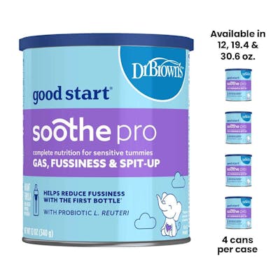 SoothePro Powder Formula - 12 oz, 0-12 Mon