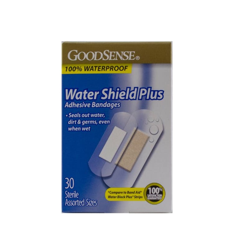 GoodSense Watershield Bandages - 30 Count  Assorted Sizes