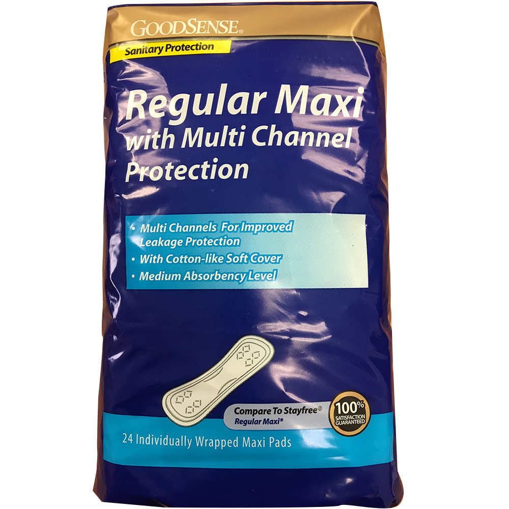 Wholesale Regular Maxi Pads (24 ct.) (SKU 966442) DollarDays