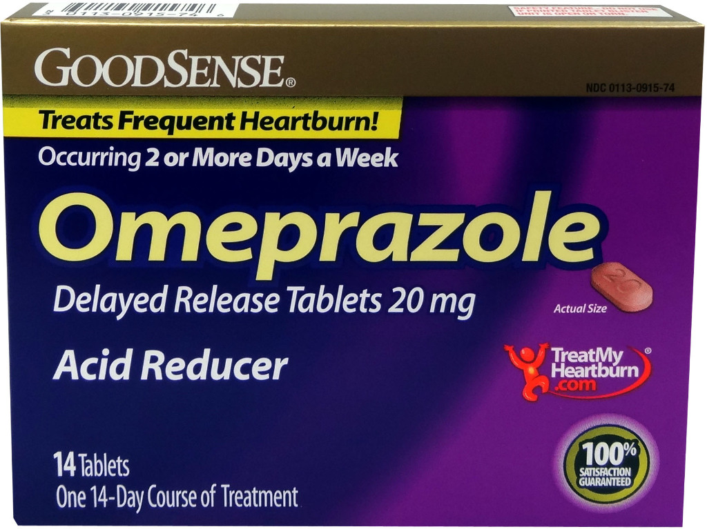 Wholesale GoodSense Omeprazole Acid Reducer 14 Count DollarDays
