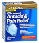 Antacid & Pain Relief - 36 Pack, Effervescent Tabs image number null