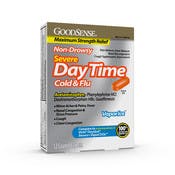 Severe Daytime Cold & Flu Relief Caplets - 12 Pack