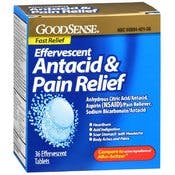 Antacid & Pain Relief - 36 Pack, Effervescent Tabs