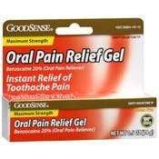 Oral Pain Relief Gel - Max Strength, 0.5 oz