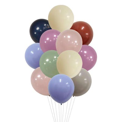 Latex Balloons, Assorted Colors - Pack of 500