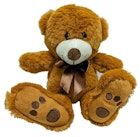 Bigfoot Teddy Bears - Brown, 8" image number null