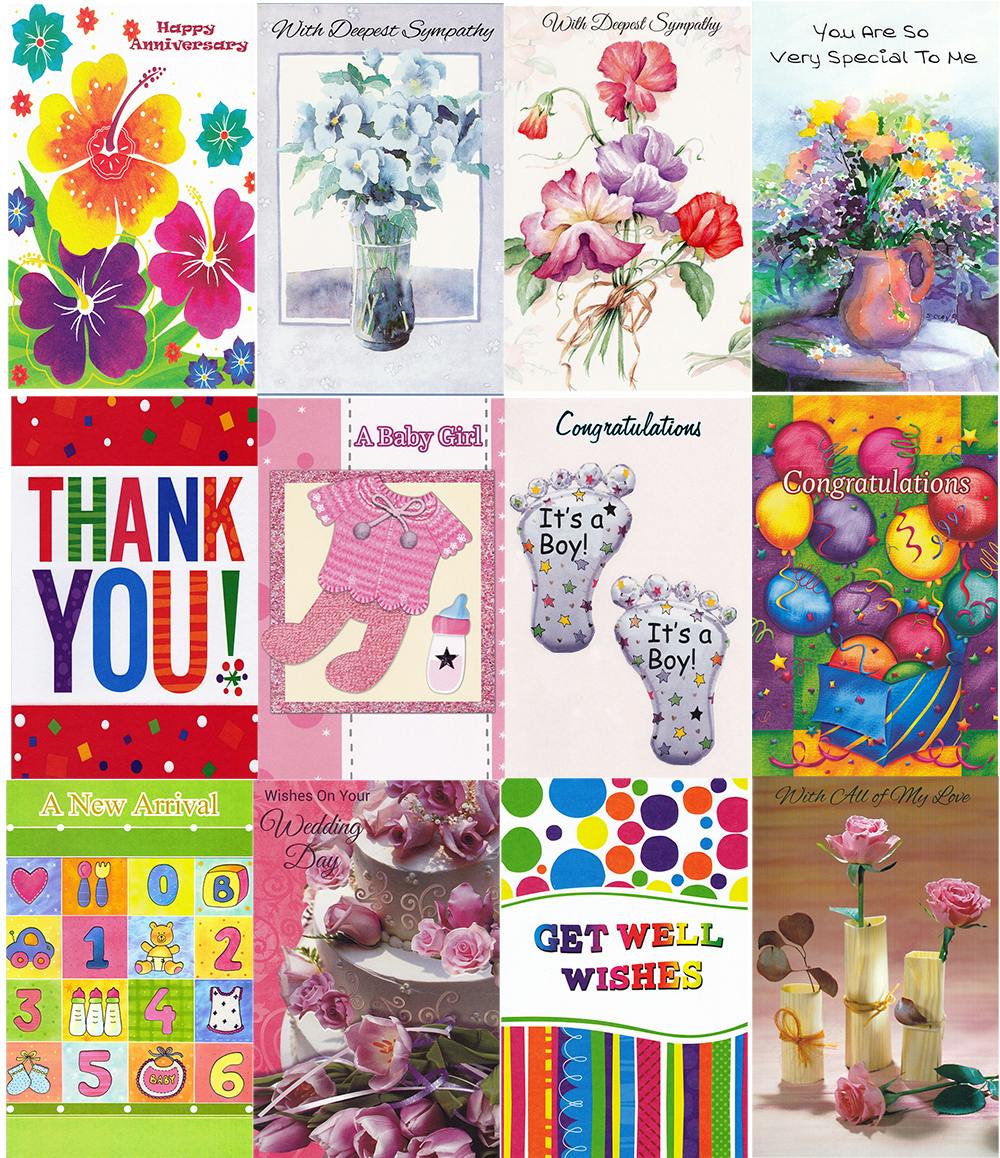 Wholesale Non Birthday Cards Assorted 288 Pack Sku 2342194 Dollardays