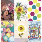 Blank Greeting Cards - Assorted, 5"x7.75"