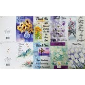Thank You Cards - Assorted, 5"x7.75"
