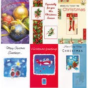 Christmas Cards - Assorted, General, 5" x 7.75"