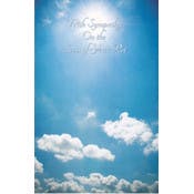 Sympathy Cards - Assorted, 7"x7.75"