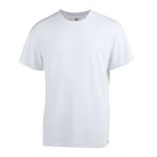 Micro Mesh Active Short Sleeve T-Shirts - White, Small