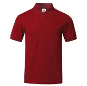 Men's Polo Shirt - Red, 2XL