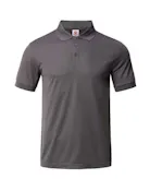 Men's Polo Shirt - Dark Gray, Medium