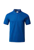 Men's Polo Shirt - Royal Blue, 2XL