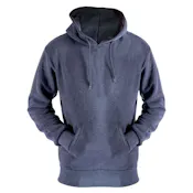 Fleece Pullover Hoodies - Size Medium, Dark Gray