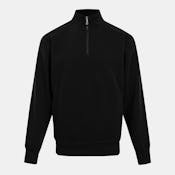 Men's Quarter Zip Pullovers - Size 2XL, Black