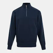 Men's Quarter Zip Pullovers - Size XL, Navy