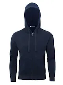 Fleece Full zip Hoodies - Size Large, Navy