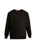 Kids Fleece Crew Neck Sweatshirts - Size 14, Black