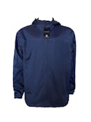 Men's Waterproof Full Zip Raincoats - Size Small, Navy