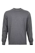 Men's Thermal Top - Size 3XL, Dark Gray