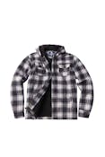 Men's Plaid Berber Sherpa Lined Jackets, S-2XL
