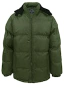 Men's Fleece Lined Insulated Bubble Jackets, 3XL-4XL
