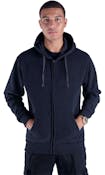 Men's Fleece Full Zip Hoodies - Size Large, Navy