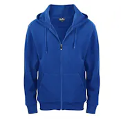 Men's Fleece Full Zip Hoodies - Size Medium, Royal Blue