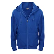 Men's Fleece Full Zip Hoodies - Size 2X, Royal Blue