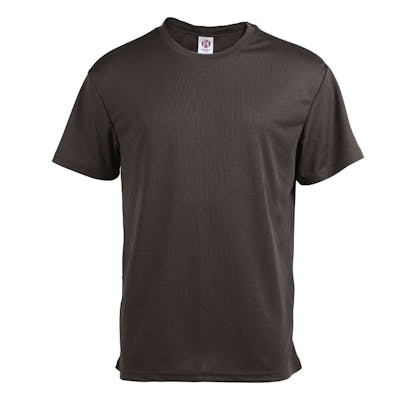 Micro Mesh Active Short Sleeve T-Shirts - Dark Gray, 3XL