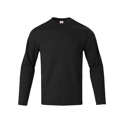 Micro Mesh Active Long Sleeve T-Shirts - Dark Gray, Small
