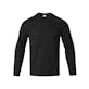 Micro Mesh Active Long Sleeve T-Shirts - Dark Gray, XL