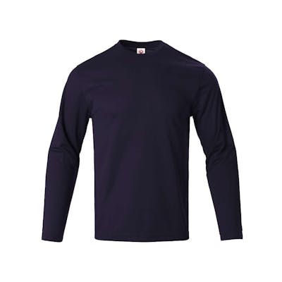 Micro Mesh Active Long Sleeve T-Shirts - Navy, XL