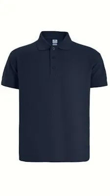 Kids Polo Shirts - Small, Navy