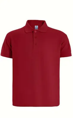 Kids Polo Shirts - Small, Red