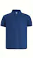 Kids Polo Shirts - Medium, Royal Blue