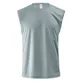 Micro Mesh Tank Shirt - Light Gray, Medium