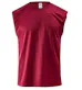 Micro Mesh Tank Shirt - Wine, 2XL
