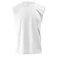 Micro Mesh Tank Shirt - White, Medium