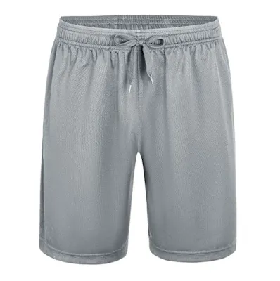 Micro Mesh Athletic Shorts - Light Gray, 3XL